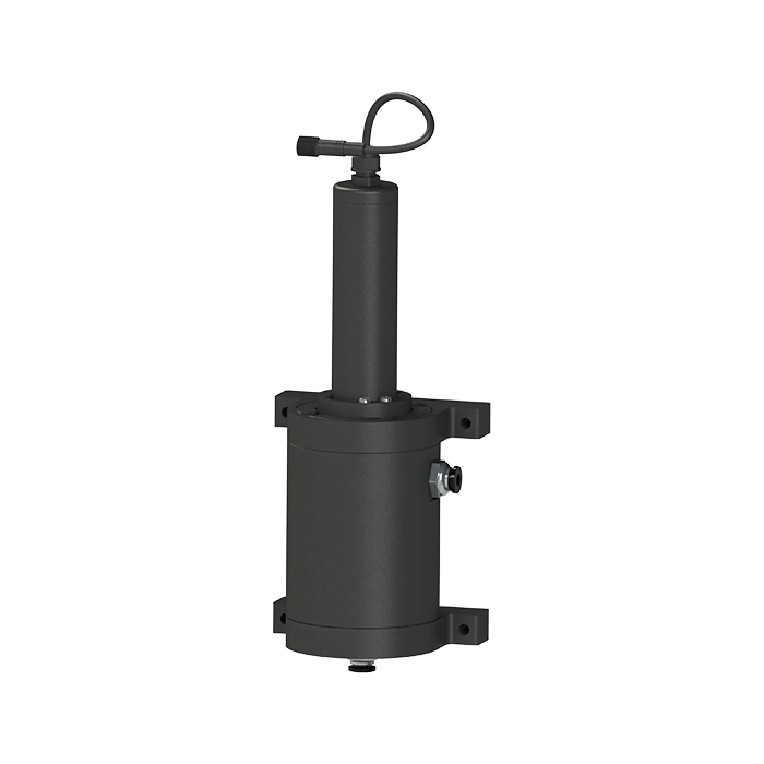 Medium Range Turbidity Sensor Yg Tr01 T21 And Flow Cell Oblique View