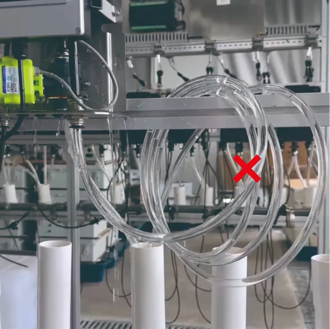 Equipment Installation Precautions Incorrect Installation